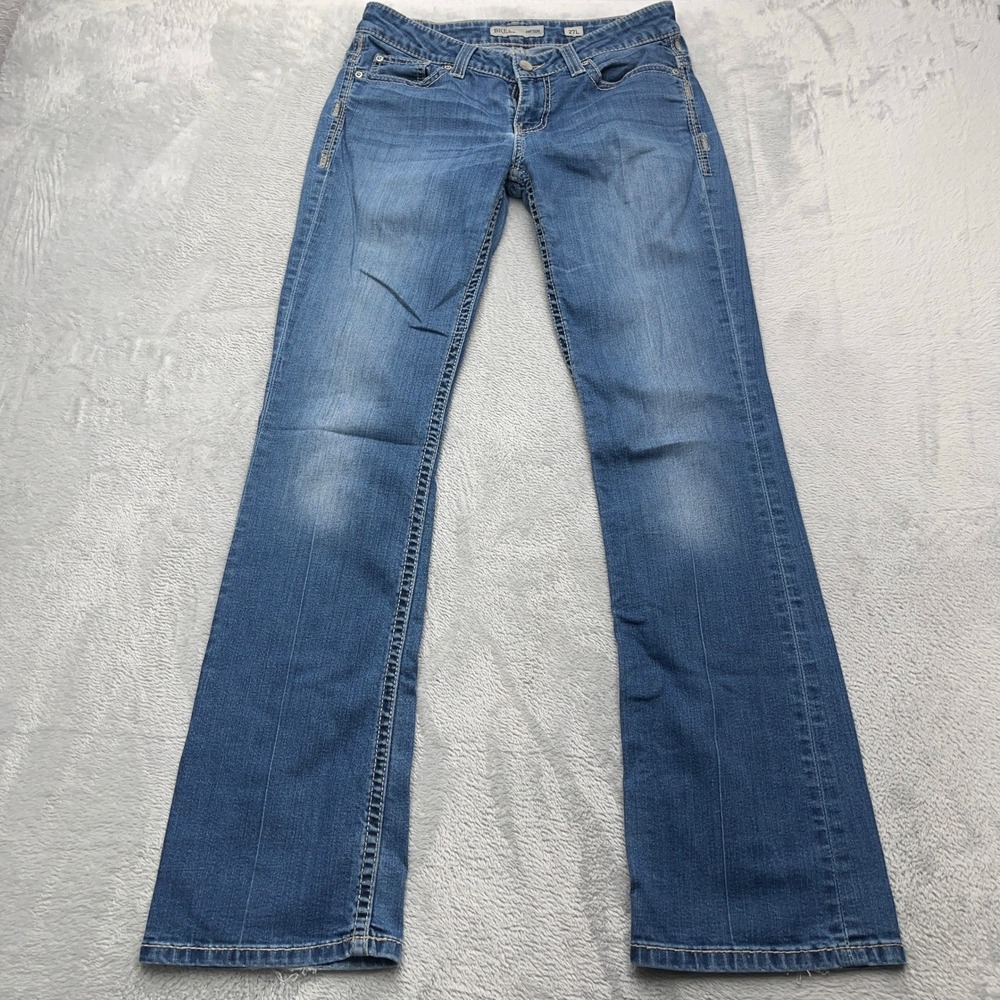 BKE denim Payton Bootcut Jeans Womens 27x32.5 Blue Cotton Stretch Medium Wash